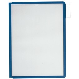 Lomme SHERPA® A4 matt refleksfri PP blå