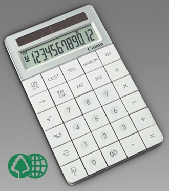 Kalkulator CANON X MARK 1 hvit