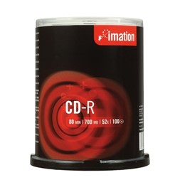 CD-R IMATION 700MB 52X spindle (100)