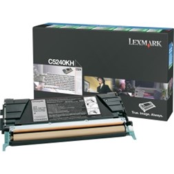 Toner LEXMARK C5240KH 8K sort