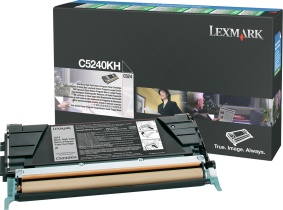Toner LEXMARK C5240KH 8K sort