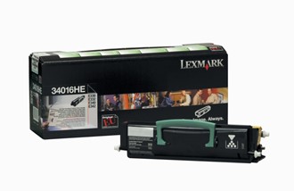 Toner LEXMARK 34016HE 6K sort