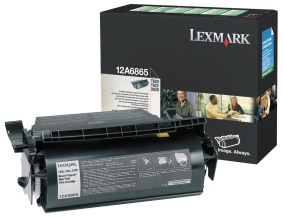 Toner LEXMARK 12A6865 30K sort