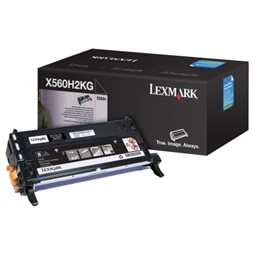 Toner LEXMARK X560H2KG 10K sort