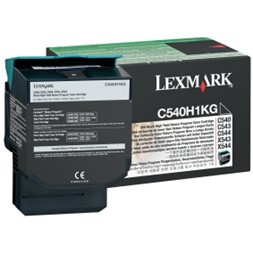 Toner LEXMARK C540H1KG 2.5K sort