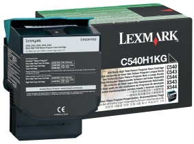 Toner LEXMARK C540H1KG 2.5K sort