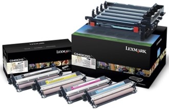 Imaging Kit LEXMARK C540X74G sort/farge