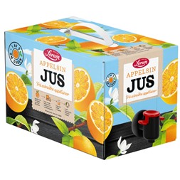 Appelsinjuice mild 5L Lerum BIB