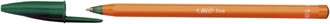 Kulepenn BIC Orange F grønn