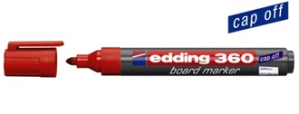 Whiteboardpenn EDDING 360 rød