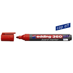Whiteboardpenn EDDING 360 rød