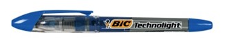 Tekstmarker BIC Technolight blå