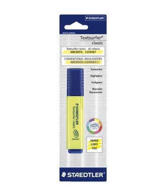 Tekstmarker STAEDTLER Classic gul (1)