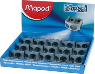 Blyantspisser MAPED metall 2-hull