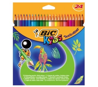 Fargeblyant BIC Tropicolor (24)