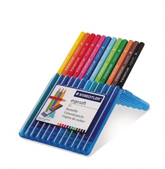 Fargeblyant STAEDTLER Ergosoft tynn (12)