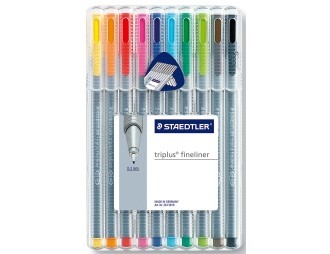 Fineliner triplus ass.farger (10)