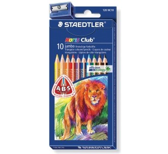 Fargeblyant STAEDTLER Jumbo trekant (10)