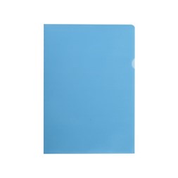 Plastomslag PP A4 100my blå (100)